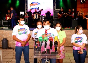 No “Show da Vacinação”, Wilson Lima destaca importância da vacina para retorno de atividades da economia criativa