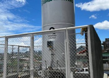 SES-AM instala tanque de oxigênio no SPA São Raimundo, em Manaus