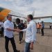 Wilson Lima recebe presidente Bolsonaro, que chega a Manaus para participar da Marcha Para Jesus