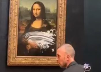 Atentado a obra de arte La Gioconda – popularmente conhecida como a Monalisa