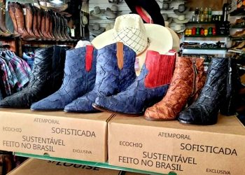 Pele de pirarucu é transformada em bolsas e calçados por empresária rondoniense