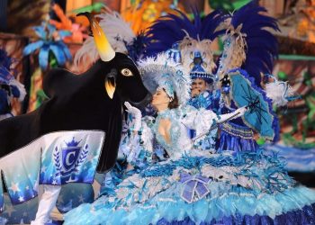 Boi-bumbá Caprichoso é o campeão do 55° Festival Folclórico de Parintins