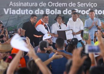 Wilson Lima e David Almeida anunciam construção de viaduto da Bola do Produtor e Parque Gigantes da Floresta