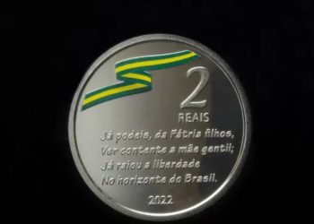 BC lança moedas coloridas comemorativas de 200 anos da Independência