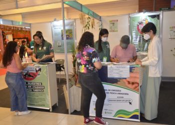 Ipaam orienta sobre exploração de animais silvestres e pesca esportiva no 2º Festival Amazonas de Turismo