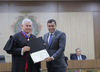 Dialogando, pretendo conduzir os próximos anos da administração”, destaca Wilson Lima ao ser diplomado pelo TRE