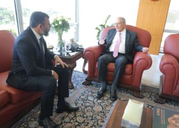 Wilson Lima se reúne com presidente da República em exercício, Geraldo Alckmin, e apresenta demandas para reduzir impactos da estiagem de 2024