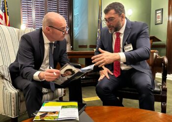 Wilson Lima solicita a congressistas americanos apoio para instalação de consulado dos EUA em Manaus para emissão de vistos