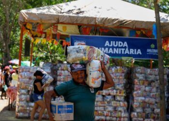 Governo do Amazonas divulga boletim sobre a estiagem no estado, nesta segunda-feira