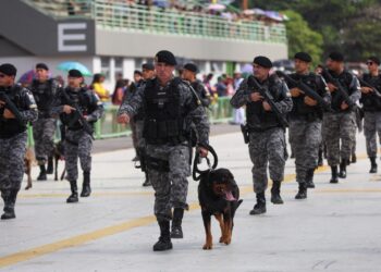 Governo do Amazonas participa com Forças de Segurança do Desfile Cívico-Militar de 7 de Setembro