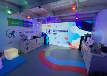 Modelo de inovação, sala Multisense dos Caics TEA foi destaque na Expo Saúde