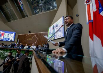 Na Aleam, governador Wilson Lima destaca o combate à fome e o acesso à água e saneamento básico como principais avanços no setor social no Amazonas